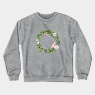 Wild flower garland Crewneck Sweatshirt